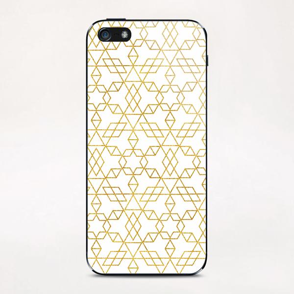 Art Deco Gold  iPhone & iPod Skin by Uma Gokhale