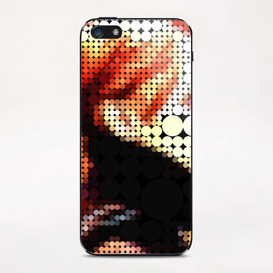 Bowie Low Abstract iPhone & iPod Skin by Louis Loizou