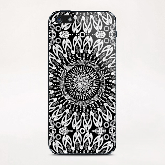 Calligraphy (Black&White) iPhone & iPod Skin by vannina