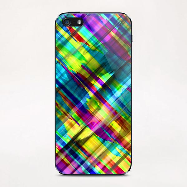 Colorful digital art splashing G72 iPhone & iPod Skin by MedusArt