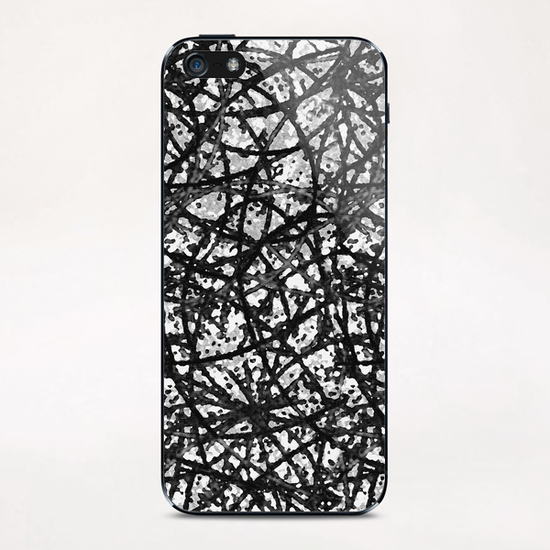 Grunge Art Abstract G7 iPhone & iPod Skin by MedusArt