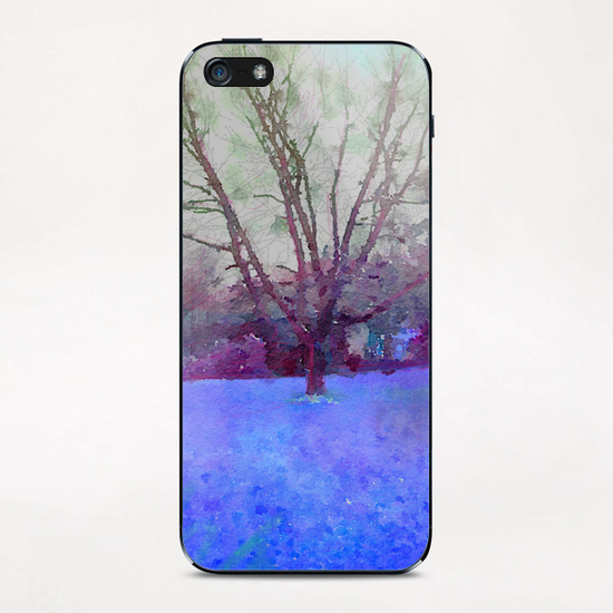 Cerisier en hiver iPhone & iPod Skin by Malixx