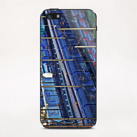 Color train iPhone & iPod Skin by Stefan D