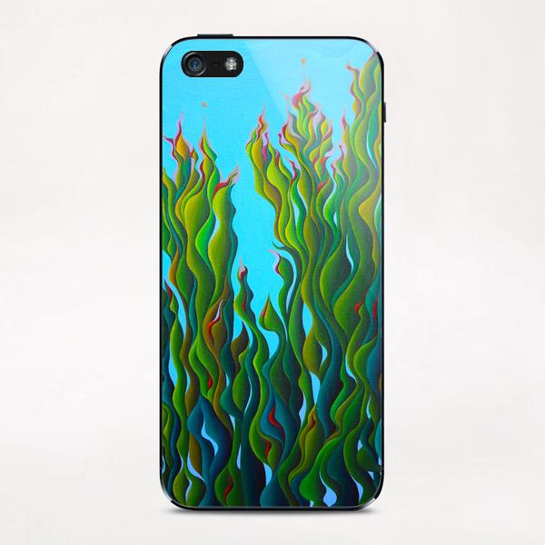 Cypressing a Wave iPhone & iPod Skin by Amy Ferrari Art