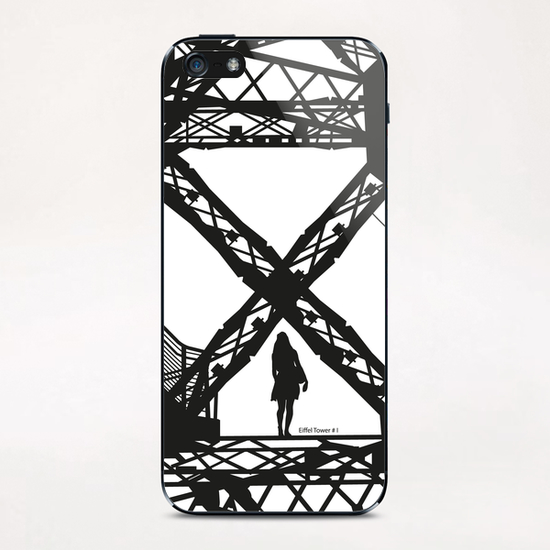 EIFFEL TOWER # 1 iPhone & iPod Skin by Denis Chobelet
