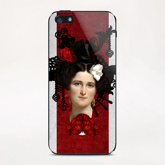 Elegant Attraction iPhone & iPod Skin by DVerissimo