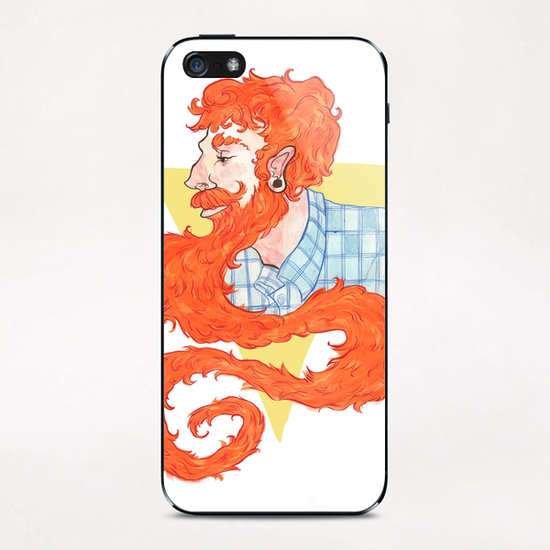 Ginger Boy iPhone & iPod Skin by Alice Holleman
