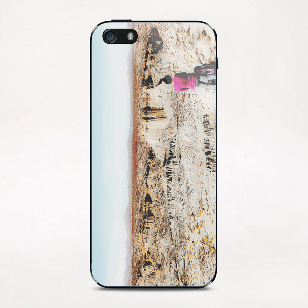 enjoy desert view in summer at Red Rock Canyon, California, USA iPhone & iPod Skin by Timmy333