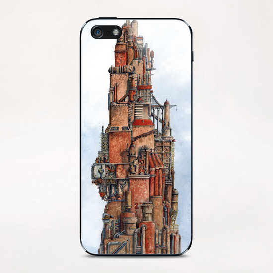 Industrial Revolution iPhone & iPod Skin by Davide Magliacano