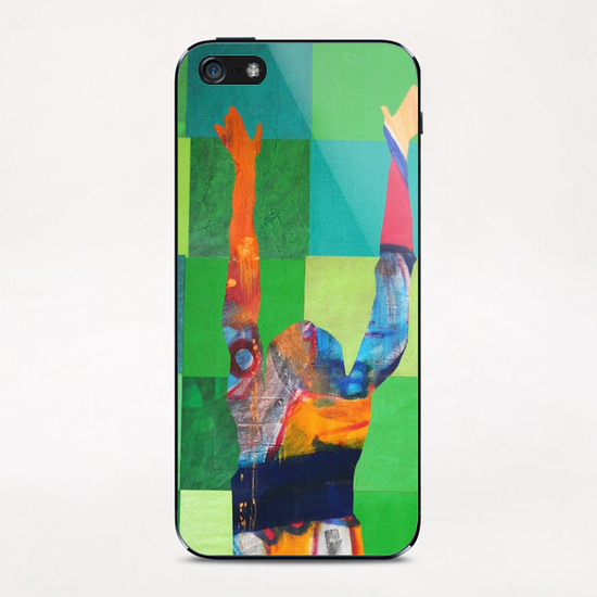 Jump iPhone & iPod Skin by Pierre-Michael Faure