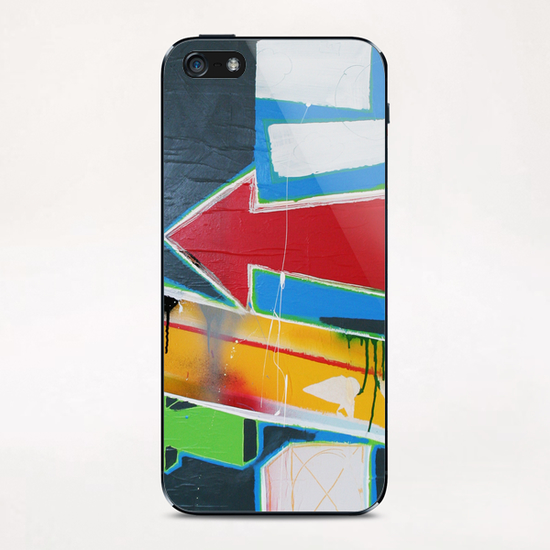 Left iPhone & iPod Skin by Pierre-Michael Faure