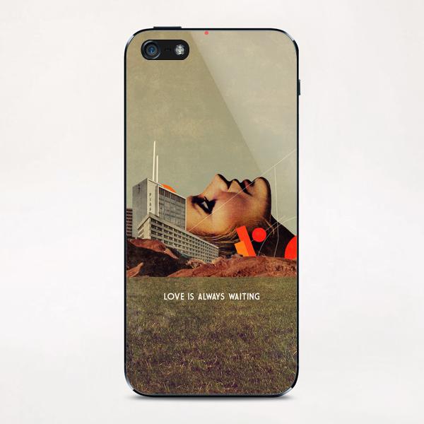 Love Is Always Waiting iPhone & iPod Skin by Frank Moth