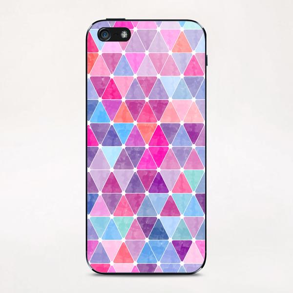 Colorful Geometric II iPhone & iPod Skin by Amir Faysal