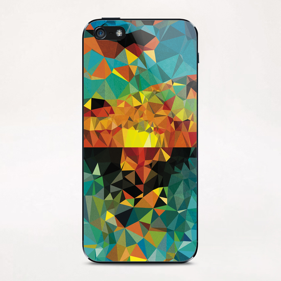 Ocean Sunset iPhone & iPod Skin by Vic Storia