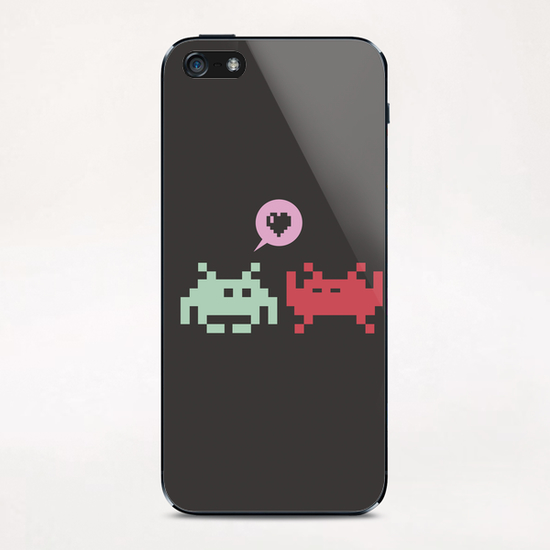 Pixel Love iPhone & iPod Skin by Alex Xela