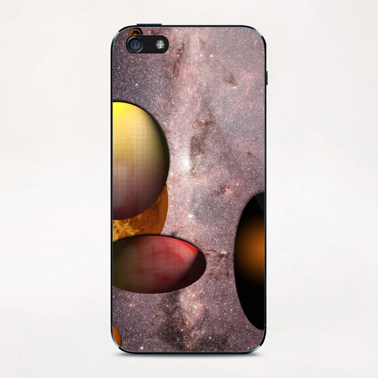 red planet iPhone & iPod Skin by Kapoudjian
