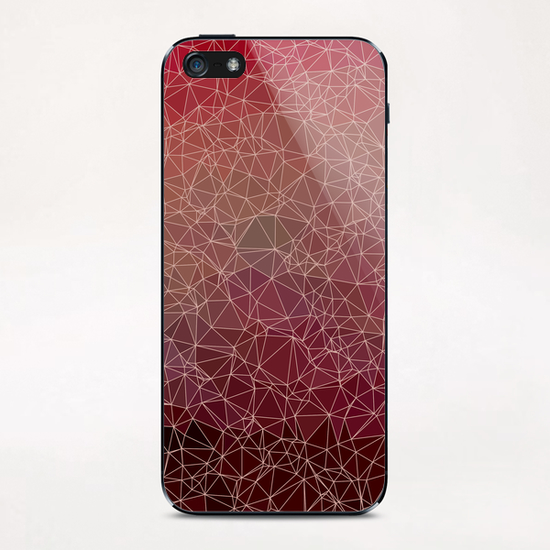 Geometric polygonal  iPhone & iPod Skin by VanessaGF