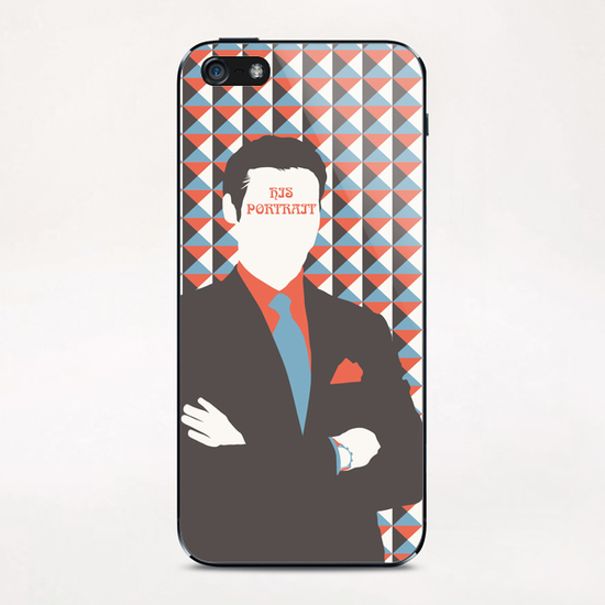HIS PORTRAIT iPhone & iPod Skin by Francis le Gaucher