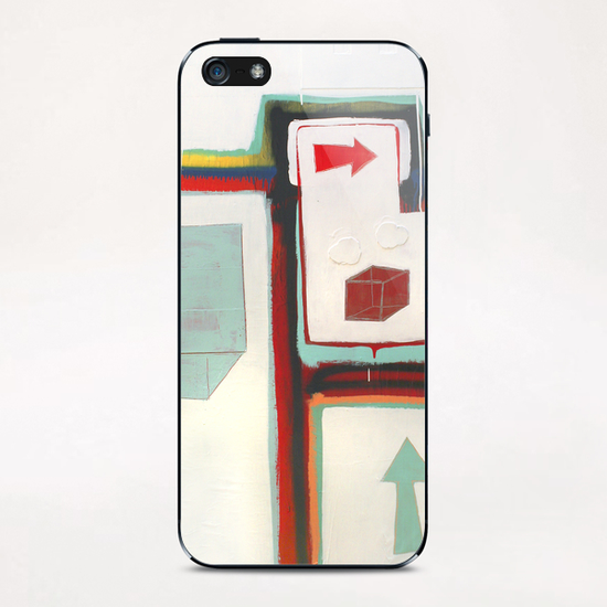 Up and Right iPhone & iPod Skin by Pierre-Michael Faure