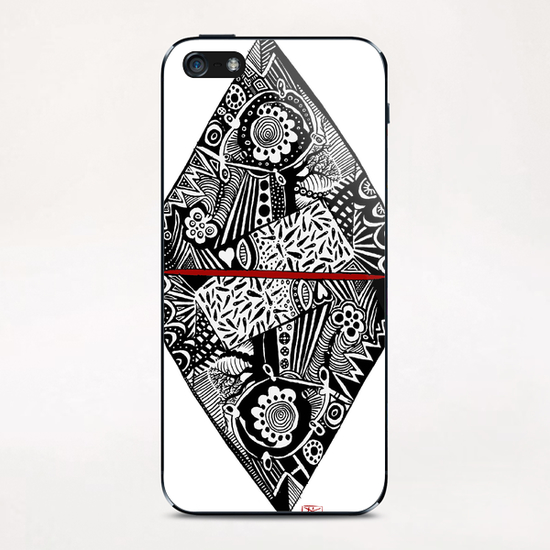 3 sommets #2 iPhone & iPod Skin by Denis Chobelet