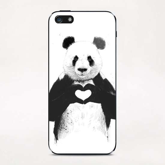 All you need is love iPhone & iPod Skin by Balazs Solti