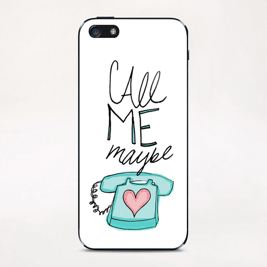 Call Me Maybe iPhone & iPod Skin by Leah Flores