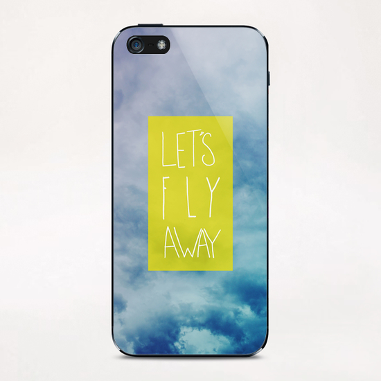 Fly Away iPhone & iPod Skin by Leah Flores