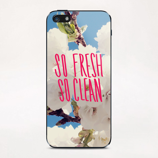 So Fresh iPhone & iPod Skin by Leah Flores