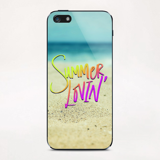 Summer Lovin' Beach iPhone & iPod Skin by Leah Flores