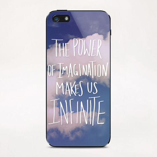 Imagination iPhone & iPod Skin by Leah Flores