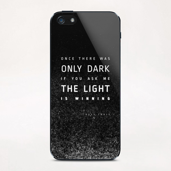 LIGHT vs DARK iPhone & iPod Skin by DANIEL COULMANN