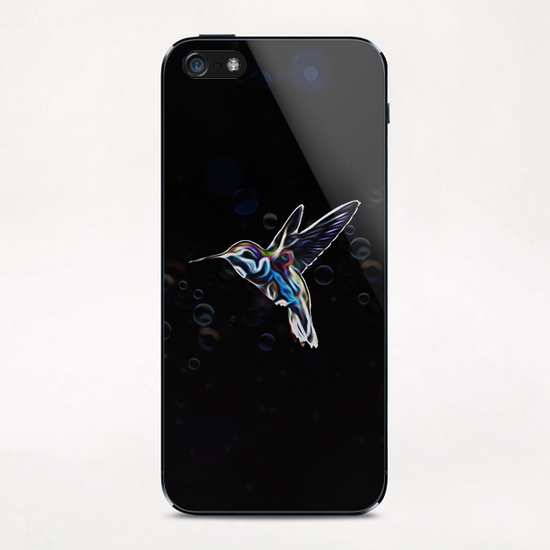 Hummingbirds iPhone & iPod Skin by Seamless