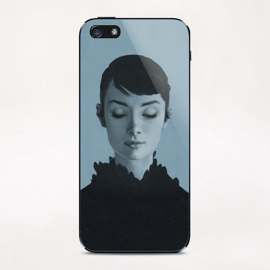 Audrey iPhone & iPod Skin by yurishwedoff