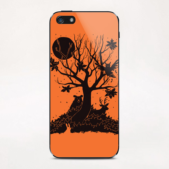 Autumn Forest iPhone & iPod Skin by Tobias Fonseca