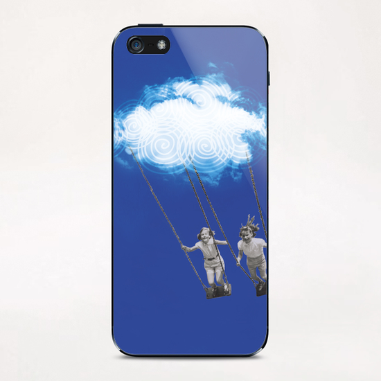 V&C in the sky iPhone & iPod Skin by tzigone