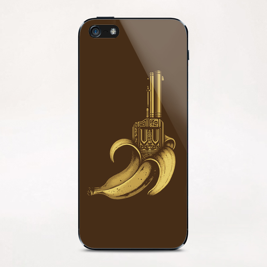 Banana Gun iPhone & iPod Skin by Enkel Dika