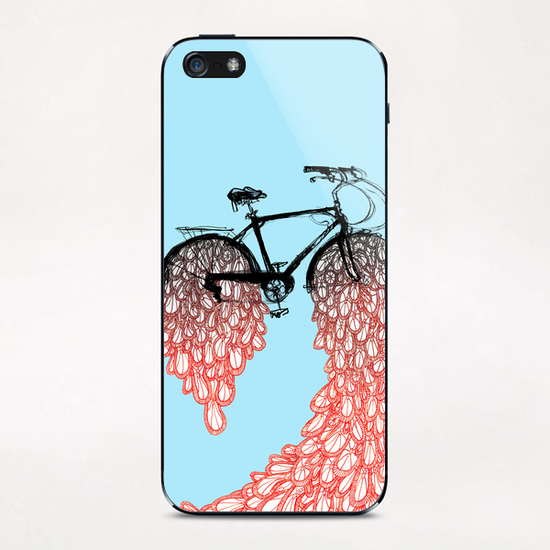 Bike iPhone & iPod Skin by Alice Holleman