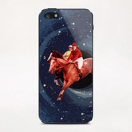 Black Hole Chase iPhone & iPod Skin by tzigone