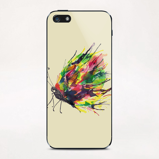 Black Cocoon iPhone & iPod Skin by Tobias Fonseca