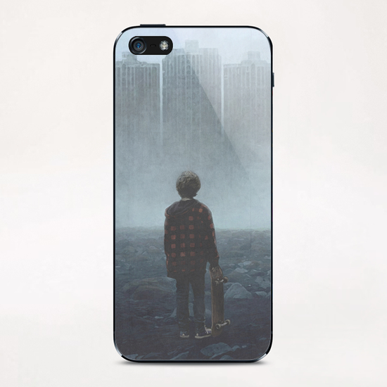 Boy and the Giants iPhone & iPod Skin by yurishwedoff