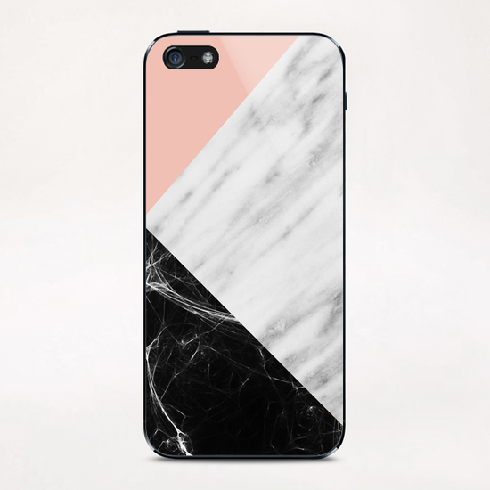 Marble Collage iPhone & iPod Skin by cafelab