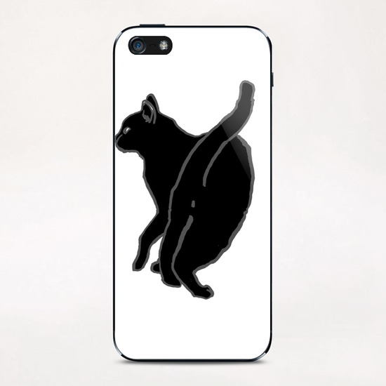 Chat noir iPhone & iPod Skin by maya naruse