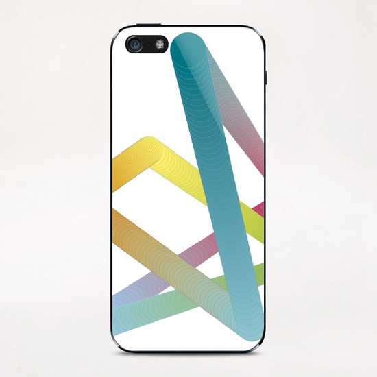Cintetik Rainbow iPhone & iPod Skin by Yann Tobey