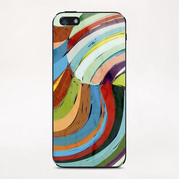 Color Wave iPhone & iPod Skin by Vic Storia