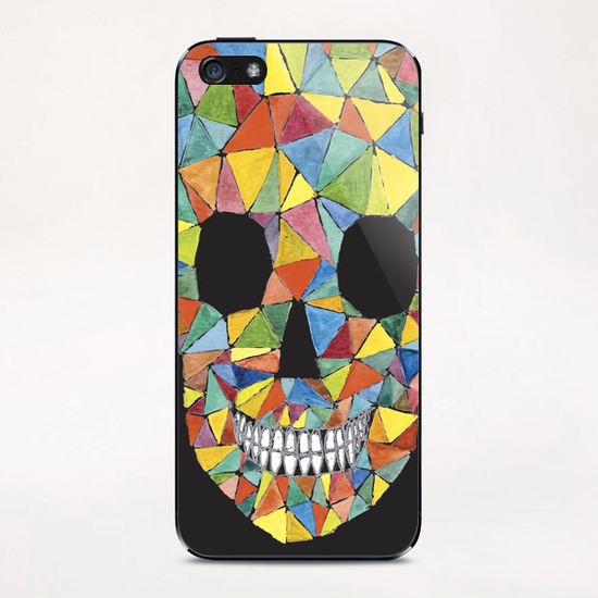 Rainbow Skull iPhone & iPod Skin by Malixx
