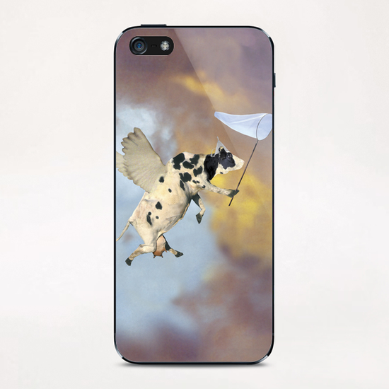 Crazy Cow iPhone & iPod Skin by tzigone