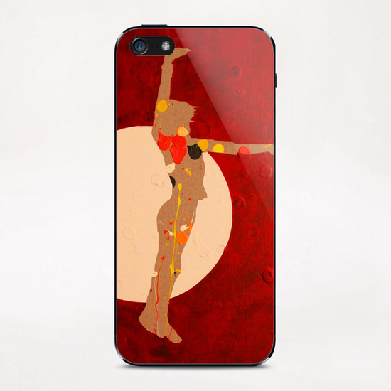 Dancing In The Moon iPhone & iPod Skin by Pierre-Michael Faure