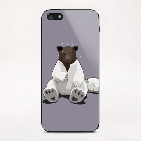 Fake Bear iPhone & iPod Skin by Alex Xela