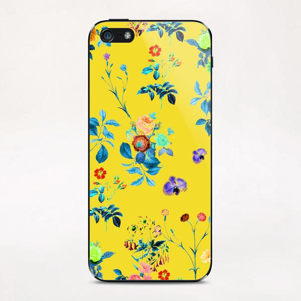 Floral Shower II iPhone & iPod Skin by Uma Gokhale