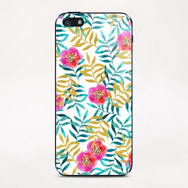 Floral Sweetness iPhone & iPod Skin by Uma Gokhale